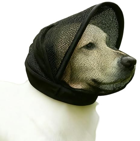 Dog Face Mesh Net,Puppy Anti-Chewing Protector,Dog Head Protector Cover | for Pet Parents Animal Lovers Accessories During Hiking Camping Training Mountain Climbing Picnic Park Garden