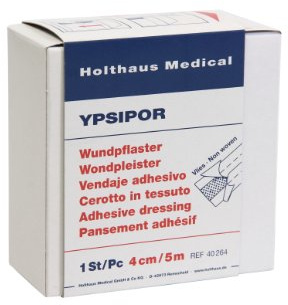 Holthaus Medical ypsipor Tejido adhesivo yeso 4 cm x 5 m (1 rollo)