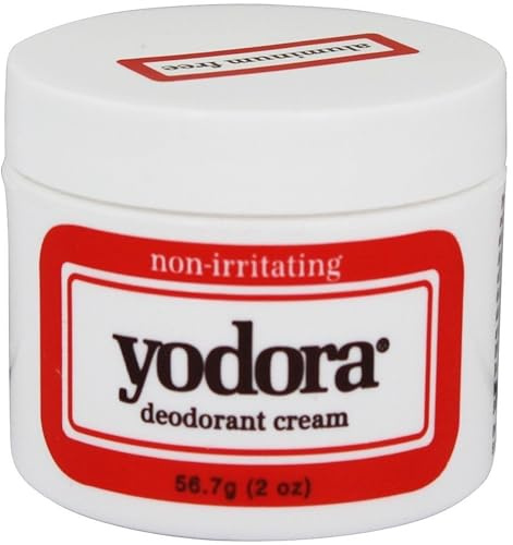 Yodora Deodorant Cream 2 oz (Pack of 4)