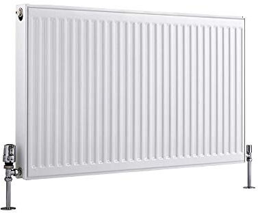 Hudson Reed Eco – Kompaktheizkörper Typ 21 600mm x 1000mm in Weiß