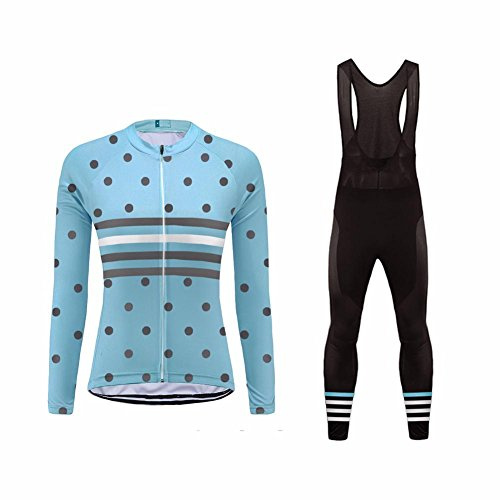 UGLY FROG Radfahren Kleidung Winter Profiteams Warm Langarm Damen Set Fleece Thermo Radtrikot 3D Gepolsterte Trägerhose Hochelastisch