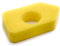 vhbw Schaum-Luftfilter Ersatzfilter Ersatz für Briggs & Stratton 698369 für Rasenmäher, 13 x 11 x 1,9 cm Gelb