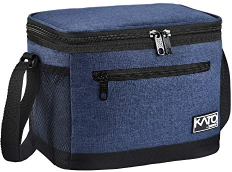 Kato Tirrinia 20L Groß Kühltasche Isoliertasche, Faltbar Picknickkorb Kühlbox mit Flaschentasche 2 Flaschen & Bier Flaschenöffner, Kühlkorb Thermo Tasche für Camping BBQ Strand Auto Einkaufen