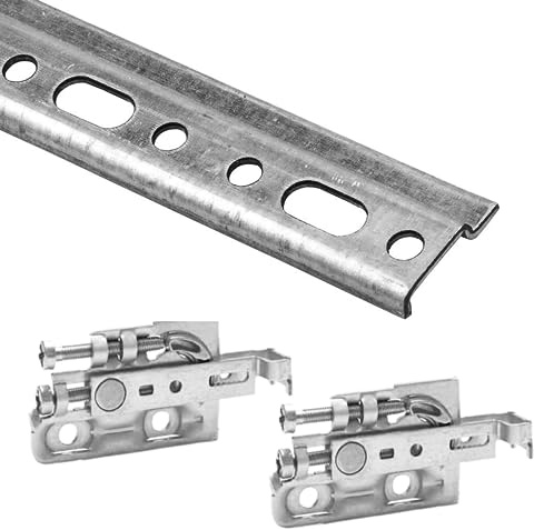 Werkzeugstange L. 2029 mm + Haken für Hängeschränke, Möbel, SCARPI 4 (1 Stange + 2 Paar Haken)