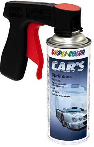 Lackspray Spraydose Sprühlack Cars Dupli Color 385865 schwarz glänzend 400 ml mit Pistolengriff