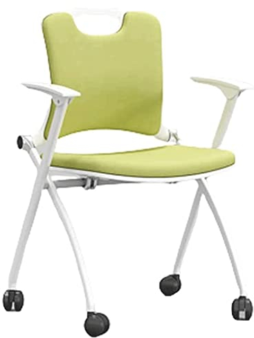 LIOONS Exquisit und komfortabel Klappstuhl Bequemer Flaschenzug-Event-Stuhl Tragbarer ergonomischer Büro-Trainings-Konferenzstuhl Wohnheim-Studienstuhl gemütlich