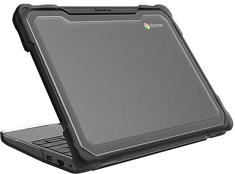 Gumdrop SlimTech Laptop-Hülle für Lenovo 100e | 100 W Gen 4 (Clamshell), robust, sturzgetestet, stoßfest, leicht, zuverlässiger Geräteschutz für Kinder, K-12, Studenten, Schule, Büro oder Business