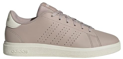 adidas Advantage Base 2.0 Shoes JUNIOR Tennisschuhe, Wonder Taupe/Off White/core Black, 38 EU