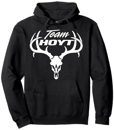 Team Hoyt Bogenschießen Geweih Logo Pullover Hoodie