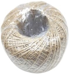 Gartenseil Hessische Jute-Schnur, Jute-Seil, Sackleinen-Seil, Sackleinen-Schnur, DIY-Handwerk, Geschenk, Vase, Gartendekoration, 1/2/4/6/8/10/12/14/16 mm Garten Kordel (Color : 1MM 100Meters)