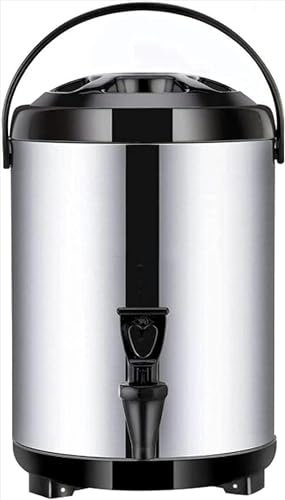 ZMIN Heiß- und Kaltwasserspender, Tee-Wärmflasche, isolierter Getränkespender mit großer Kapazität, geeignet für Büro, Party und Buffet, Wasserkocher-Thermostat,A,12L
