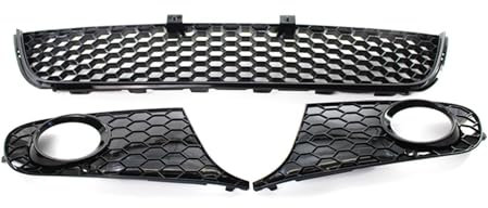 Nebelscheinwerfergitter Für VW Golf 6 MK6 Non-GTI 2009 2010 2011 2012 2013 Auto Frontgrill Nebelscheinwerfer Nebel Licht Gitter Frontstoßstange Abdeckung Trim Ersetzen