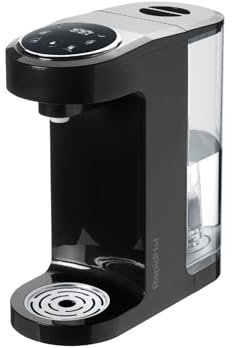 Nuby RapidHot Baby Bottle Maker, Made for RapidCool – Instant Boiling Water | Preset Volumes & Temperature | Follows NHS Guidelines (Black)