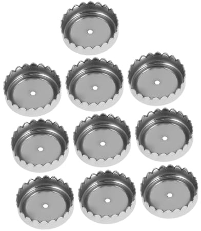 SWOOMEY 10 Piezas Soporte de Jabón Magnético Inoxidable Montaje Pared Sin Taladro Jabonera Autodrenante para Baño y Cocina