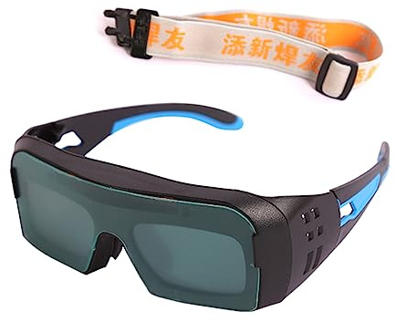 Morain Lunettes de soudage à obscurcissement automatique à énergie solaire pour soudage électrique, équipement de coupe et de meulage à l'argon, lunettes électriques, soudeurs de protection, énergie