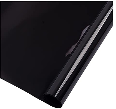 Laminas Para Tintar Lunas Coche 5% VLT VENTA DE VENTANA NEGRO OSCURA A prueba de UV NANO CERÁMICO TINTO SOLAR COCHE VENTA DE LA VENTA DE LA VENTA DE LA PELÍCULA DEL COCHE ANCHO: 50cm / 20 LáMina Tin