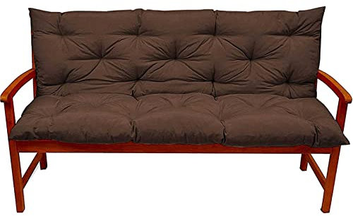 TMXK Cojin para Banco RelajaciN para Palets Asiento con Respaldo Cojin para Columpio Acolchado Hilo Cojines De Jardin