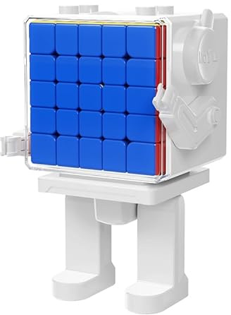 FunnyGoo MoYu Würfel Roboter MF8968 Würfel Klassenzimmer MFJS Meilong 5 5x5 Magie Puzzles Würfel Aufkleber mit weißem Würfel Roboter