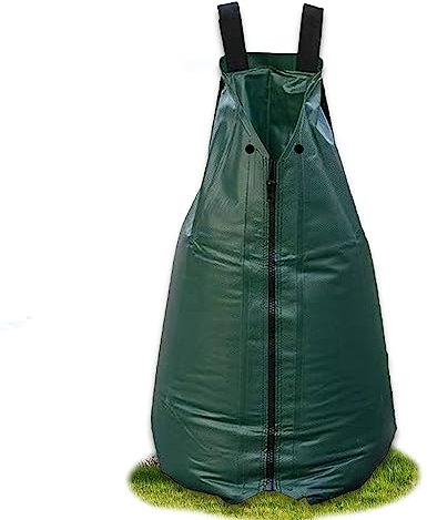 1 X Robuster Bewässerungssack 75 Liter Bewässerungsbeutel für Bäume Baumbewässerungsbeutel Wassersack Baumbewässerung Baumsack zur Bewässerung aus UV beständigem PVC Planzunterstützung für Sommer