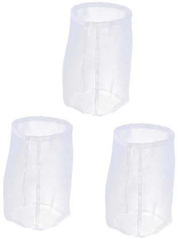 Mikinona 3stücke Wiederverwendbarer Honigfilterbeutel Mesh Dicker Nussmilchbeutel Für Joghurt Und Fruchtsäfte Effiziente Filtration Für Küche Und Getränke Kordelzug-design