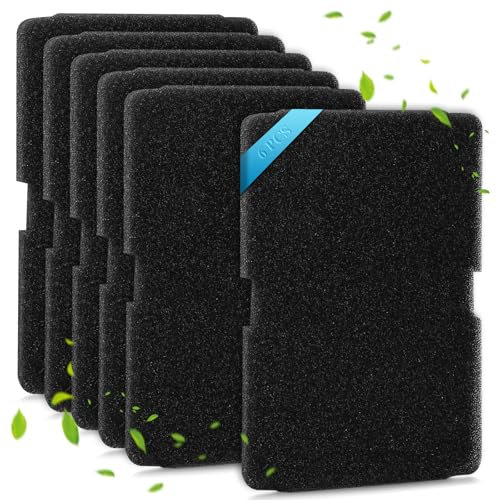 6 PCS Sponge Filters for Beko 2964840100, 240×155×10 mm Beko Tumble Dryer Filter, Filter for Beko Condensing Dryer and Heat Pump Dryer