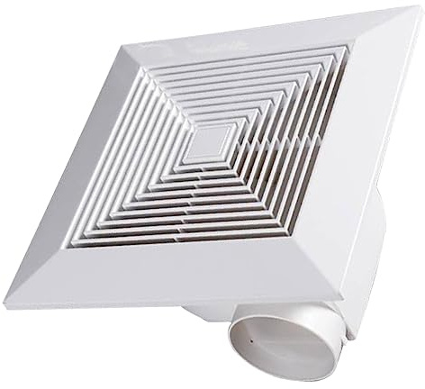 GLEAVI Bathroom Vent Fan Powerful Silent Exhaust Fan for Kitchen Bathroom Easy to Install Wall Ceiling Mounted Opening Design for Efficient Ventilation