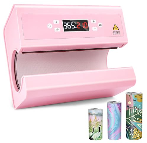 Automatische Becher Transferpresse | Tassenpresse für 7,4-8,5 cm Sublimation Tumbler | Schnelles & Gleichmäßiges Erhitzen | Professionelle Becherpresse für Tassen, Becher und Gläser