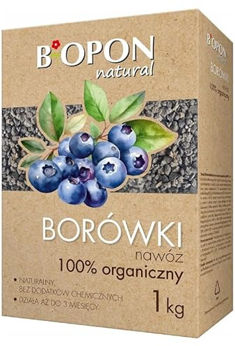 Concime organico per mirtilli - fertilizzante 100% naturale - pianta di mirtillo