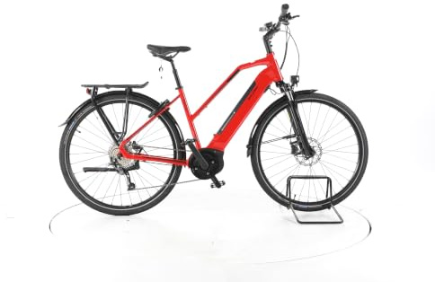 RALEIGH E Bike Kent 9 Trekking E-Bike Damen 28 Zoll Elektrofahrrad, Bosch 65 Nm 500 Wh, 9 Gänge, Hydraulische Scheibenbremse 166-175 cm rot (Generalüberholt)
