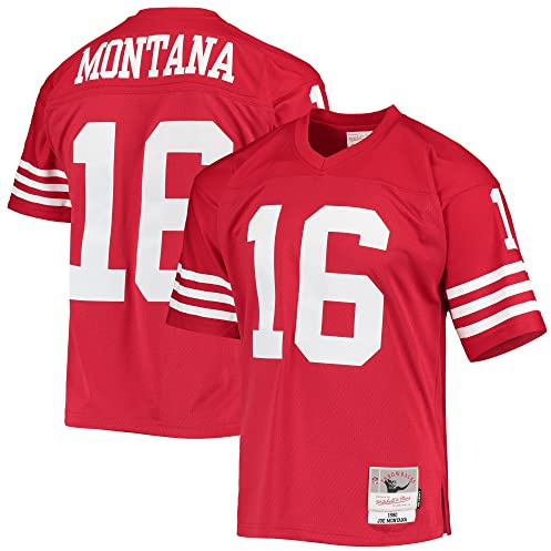 Mitchell & Ness NFL Legacy Maillot 49ers 90 Joe Montana - Camiseta Unisex