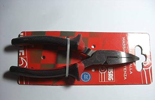 Flachzange, gebogen, 160mm, 131BP, USAG, hohe Qualität, wie man es von USAG gewohnt ist, 80000100