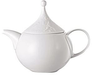 Rosenthal Zauberflöte Weiß Teekanne 6 Personen