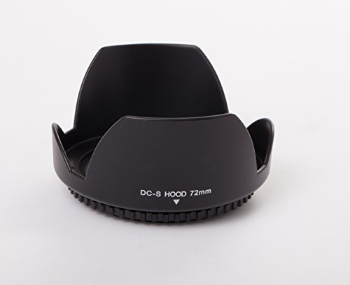 vhbw Lens Hood 72 mm Suitable for Sigma 17-70 mm f/2.8-4.5 DC Macro