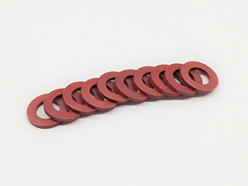 10er Set Silikondichtung Gummidichtung 1/2 DN13 Manufaktur Martinshof Gummi Gummiunterlegscheiben Distanzscheiben Abstandshalter Klima Lüftung