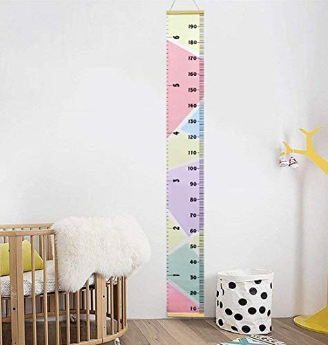 Repuhand Kinder Messlatte Wachstum Wall Chart Höhe Diagramm Art zum Aufhängen Herrscher für Kinder Schlafzimmer Kinderzimmer Wandtattoo Decor Abnehmbare Höhe und Wachstum Diagramm