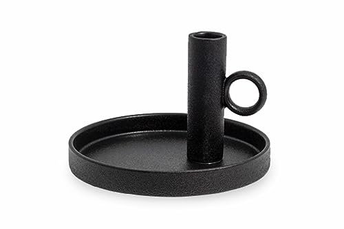 Storefactory [W] LINDE Glossy Black Candlestick
