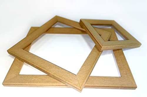 Bilderdepot24 MDF-Rahmen I Fertigrahmen zum Basteln I Profi-Bilderrahmen ohne Leinwand I viele Größen, 40x80 / 80x40 cm