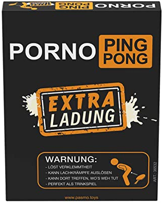Craze PASMO Ping Pong Extra Ladung - Versaute Trinkspiel Karten, JGA Spiele für Erwachsene, Party Kartenspiel 36532