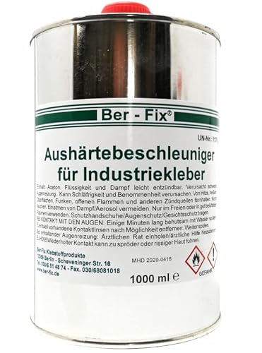 Ber-Fix Sekundenkleber Aktivator 1000ml Großgebinde | Sekundenkleber Aktivator 1000ml Großgebinde: Ber-Fix Kleber Aktivator