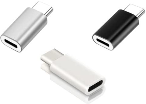 USB Type C 3.1 Male To 8 Pin Female Compatible For iPhone iPad Adapter Converter