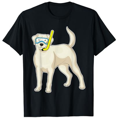 Retriever Taucher Schnorchel Tauchen T-Shirt