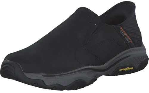 Skechers Craster - Lanigan 204847 Twin Gore, Punta Redonda de Cuero sin cordonesHombre