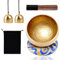 HIQE-FL Klangschalen Set Massage,8CM Klangschalen Set Hess,Klangschalen Set Kinder,Klangschalen Set Klein,Klangschalen Set mit Chakren,Klangschalen Set Chakra (C)