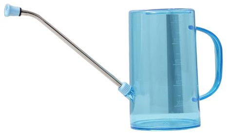 Qianly Arrosoir pour Plantes D'intérieur, Arrosoir à, 34oz, Arrosoir D'intérieur pour L'extérieur, Bleu
