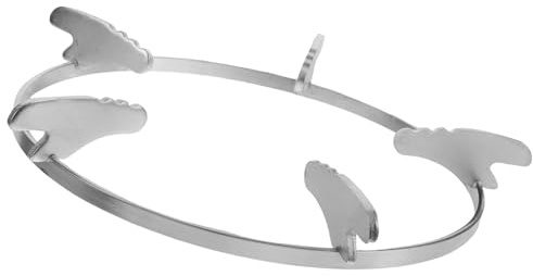KOMBIUDA Gas Stove Bracket Iron Wok Support Ring Stand for Kitchen Cooktop Accessory Wok Ring Holder Pan Support Rack