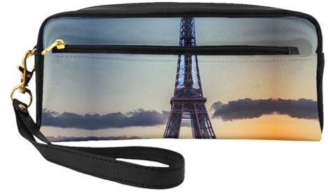 Trousse de maquillage Tour Eiffel - Trousse de maquillage de voyage pour femme - Essentiels de voyage, Noir , Taille unique, Trousse de maquillage