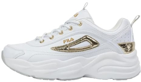 Fila Skye ZP Wmn - Sneaker da Donna, Colore: Bianco/Oro, 38 EU, Oro Bianco., 38 EU