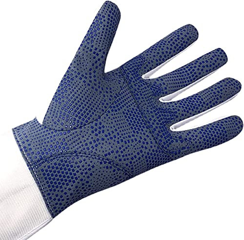 JYMALISA Handschuhe Säbelfechthandschuhe, Match-Fechthandschuhe, Übungstipp, metallische Säbelfechthandschuhe für Fechter von Kindern und Erwachsenen-Right Hand||6#