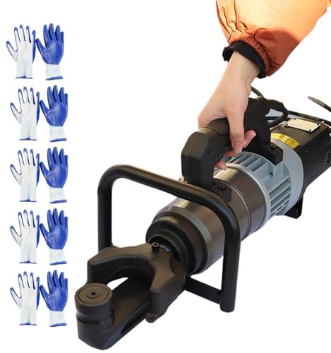 Taglierina Elettrica Per Tondini Di Ferro 18-36mm,Piegatrice Idraulica Per Tondini Di Ferro,Macchina Portatile Per Il Taglio Dell'acciaio 0-130° Piegatrice Automatica Per Metalli,20-32mm