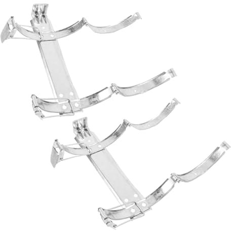 PRETYZOOM 2stücke Feuerlöscherhalterung Aus Edelstahl Wandhalterung Für Feuerlöschgeräte Mit Robustem Rahmen Kompakt Und Effizient Geeignet Für Fahrzeug Home Und Office